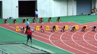 丹有総体－2年女子100m決勝