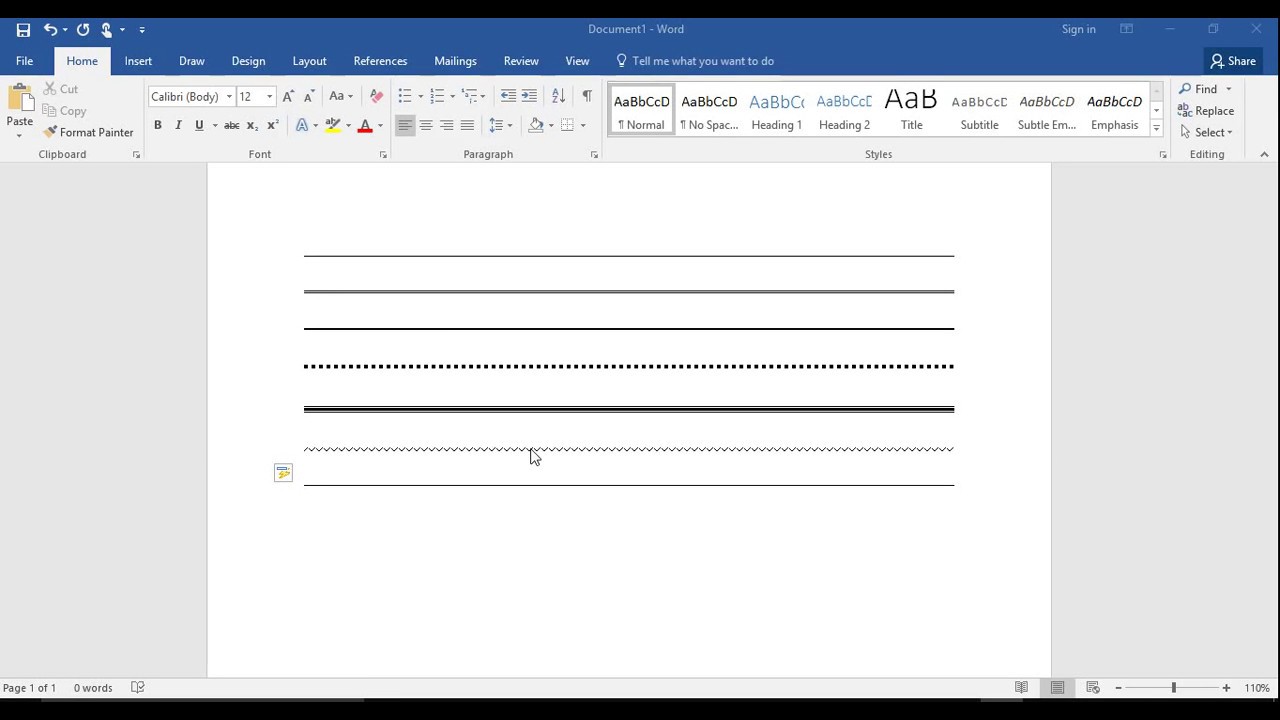 Ms Word Insert Horizontal Line Cibopqe Ms Word Insert Horizontal Line Cibopqe