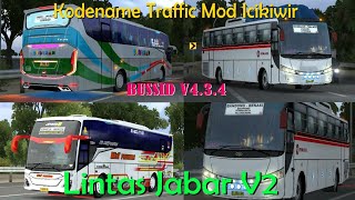 Update Kodename Traffic Icikiwir Bussid V4.3.4 || Traffic Jabar V2