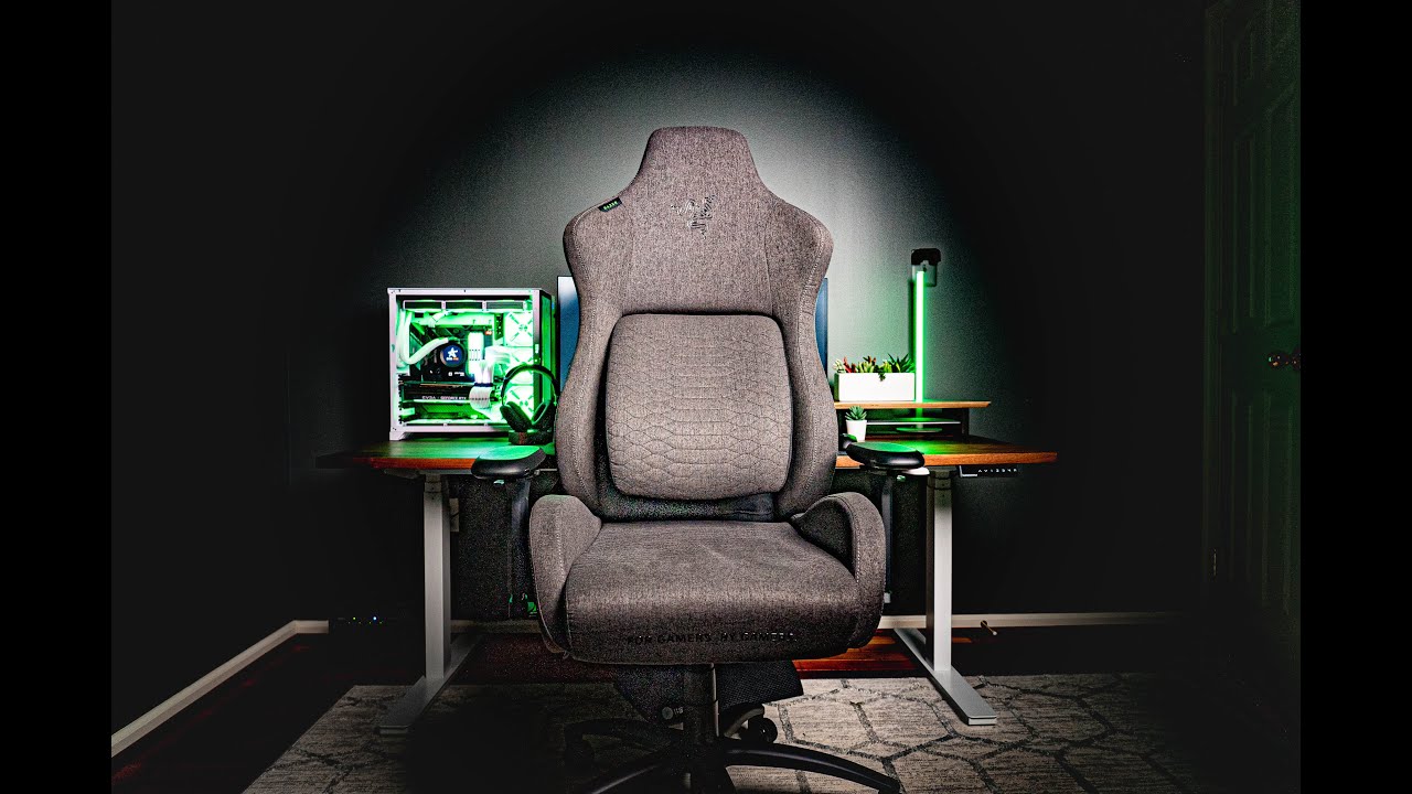 Razer's New Gaming Chair Is Almost Perfect | Razer Iskur Fabric