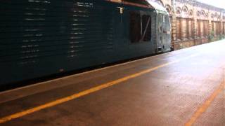 67001 at Crewe on the 1/6/2012 with the 1W91 Holyhead train