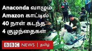 Amazon Rescue: 40 நாட்களுக்கு பின் 4 குழந்தைகள் உயிருடன் மீண்ட அதிசயம் - நடந்தது என்ன?