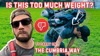 CRAZY Hikers Take on the CUMBRIA WAY in 4 Days with THIS Much Weight