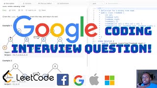 GOOGLE Coding Interview Question - Invert Binary Tree | LeetCode