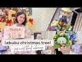 labubu christmas tree + pop mart blind unboxing (october 2024) | Anna Cay ♥