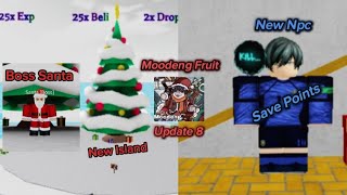 Roblox Moodeng Fruit Update 8 New Island and npc Save Points