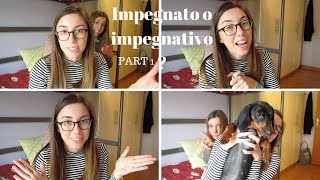 Italian vocabulary lesson: impegnato o impegnativo? (level INT to ADV with subtitles)