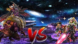 FFBE || Scorn of the Beasts of the Dark//5-man//All achievements//A lot of turns