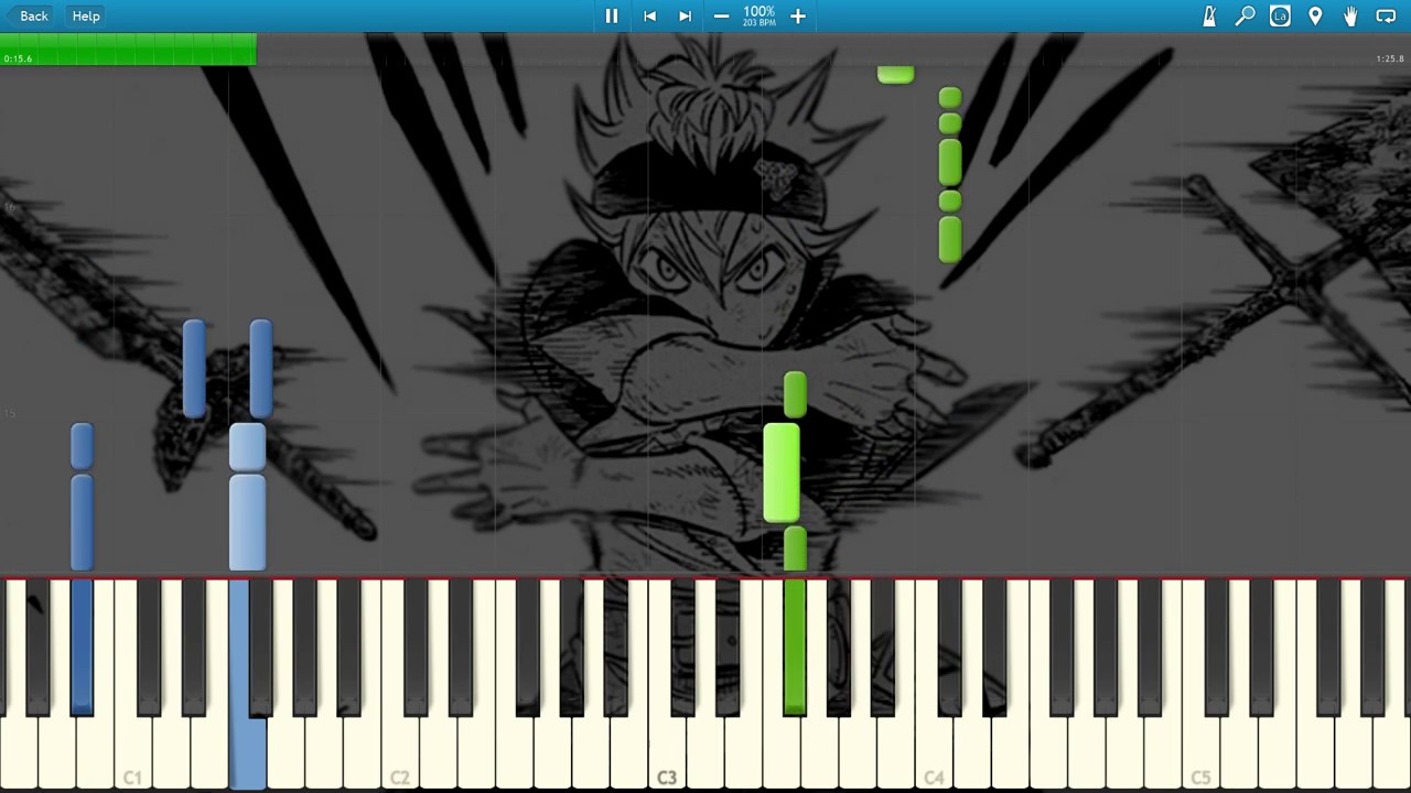 Black Clover Op 3 Piano Cover Chords Chordify