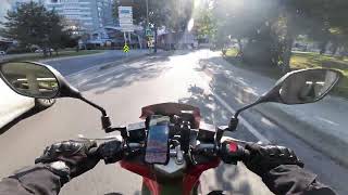 POV İstanbul - Sym Jet X 125 - DJI osmo 3 - 14 [2K] #motorcycle #actioncamera #motovlog