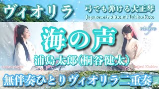 FM放送📻海特集【海の声/浦島太郎（桐谷健太）au三太郎CM曲】ヴィオリラ~弓でも弾ける大正琴無伴奏二重奏~ Japanese Traditional TaishoｰKoto- violyre