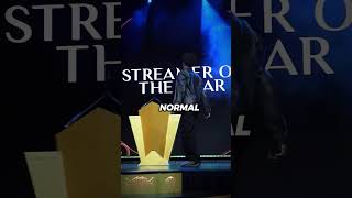 Speed Wins Best Streamer of the Year in Iconic Style!