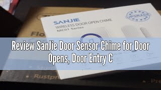 Review SanJie Door Sensor Chime for Door Opens, Door Entry Chime for Business/Home/Office/Store,800