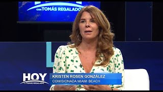 Hoy con Tomás Regalado 08-12-23 entrevista a la comisionada de Miami Beach, Kristen Rosen González