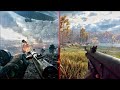 Battlefield 1 Vs Battlefield 5 - No HUD Immersion comparison