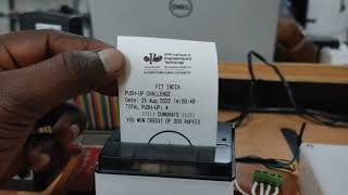 Thermal printer using Raspberry pi