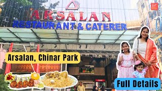 আর্সালান চিনার পার্ক | Arsalan Biryani Kolkata | Arsalan Chinar Park | Sanghitar Rannaghar