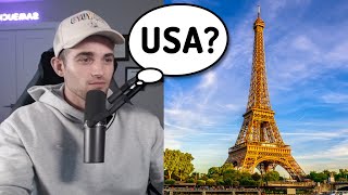 American Tries Geography for the First Time
