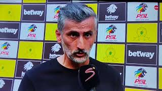 Mamelodi Sundowns 4 - 1 Orlando Pirates Post Match Interviews