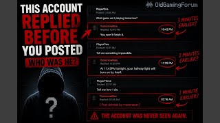 The Account That Replied Before You Posted… (Unexplainable Internet Mystery)