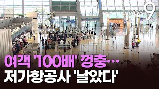 '1년새 여객 수 104배' 저비용항공사 실적 날았다