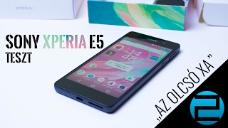 Sony Xperia E5 teszt - \