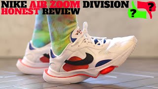 הגדרה של נעלי ספורט נוקדאון? Nike Air Zoom Division סקירה כנה \u0026 על הרגליים!