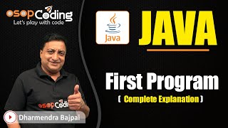 Complete Explanation of First Java Program | Java for Absolute Beginners | #javatutorial
