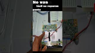 No vas a creer lo fácil que se reparan pantallas con  RAYAS #televisores #smartphone #tutorial