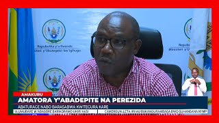 Abaturage basabwe kwitegura kare amatora y'abadepite na Perezida