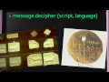 how to decipher an ancient script decipherment club 1