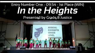 Grade 8 Entry #1: In the Heights  [PWC Musicals 2020: Eliminations]