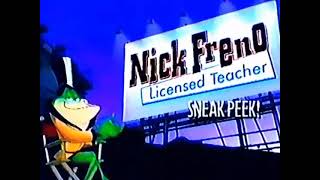 Nick Freno Licensed Teacher | The WB Sneak Peek - Quick Promo Bumper (1996)