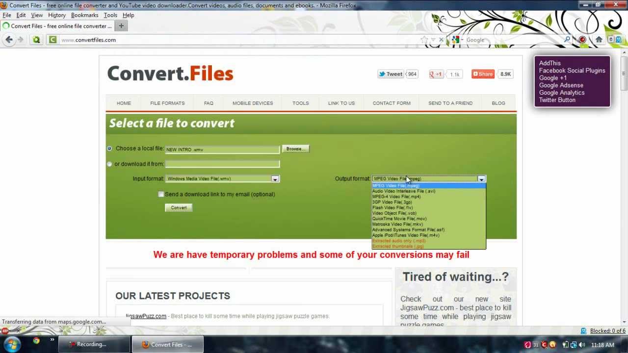 Online Files Converter - YouTube