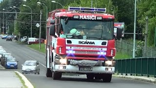 HZS Ústí nad Labem - výjezd Scania CAS 24 - S2Z [6.2014]