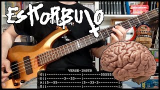 ESKORBUTO - Cerebros destruidos 🧠 (bass cover w/ Tabs)