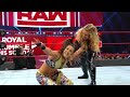 FULL MATCH - Sasha Banks & Bayley vs. Ronda Rousey & Natalya Raw, Jan. 21, 2019