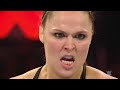 FULL MATCH - Sasha Banks & Bayley vs. Ronda Rousey & Natalya Raw, Jan. 21, 2019