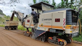 ปีศาจกัดถนน WIRTGEN W195 คันละ 20 ล้าน! กัดถนนดำผิวซีล