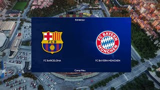 Barcelona vs Bayern Munich | Camp Nou | 2022-23 UEFA Champions League | PES 2021