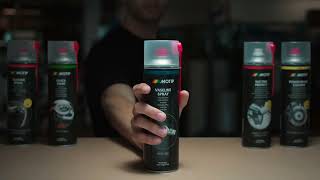 Protect metal parts with vaseline spray