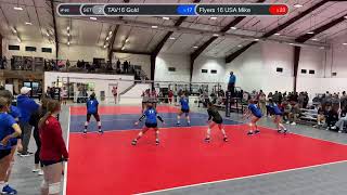 TAV16 Gold vs Flyers 16 USA Mike, DFW Invitational, Day 2, Match 1