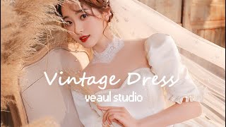 Vintage Ivory Satin Bridal Wedding Dresses 2020