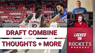NBA Draft Combine results, Houston Rockets late first round prospects and more with Richard Stayman