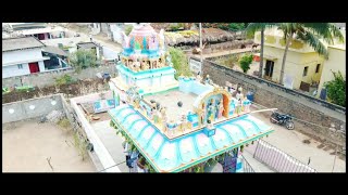 Munagapadu Sri Kodhanda Ramalayam dhwajasthambam punah prathista drone shot