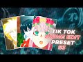 TRENDING ANIME EDIT PRESET [TIK TOK/FORMAT] XML LINK 🔗 IN DESCRIPTION ~ ALIGHT MOTION 📱 #3