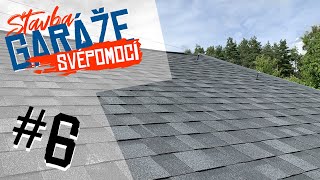 Garage Build DIY │ #6 - Roof finishing, shingles installation, plumbing