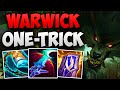 THIS CHALLENGER WARWICK JUNGLE ONE-TRICK IS AMAZING! | CHALLENGER WARWICK JUNGLE GAMEPLAY | 14.3 S14