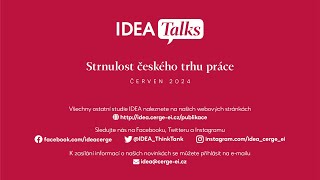 IDEA Talks 43. díl: Strnulost českého trhu práce (Jakub Grossmann)