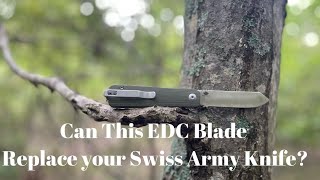 Will this EDC Blade Replace your Swiss Army Knife | Civivi Sendy | Nitro V Steel |